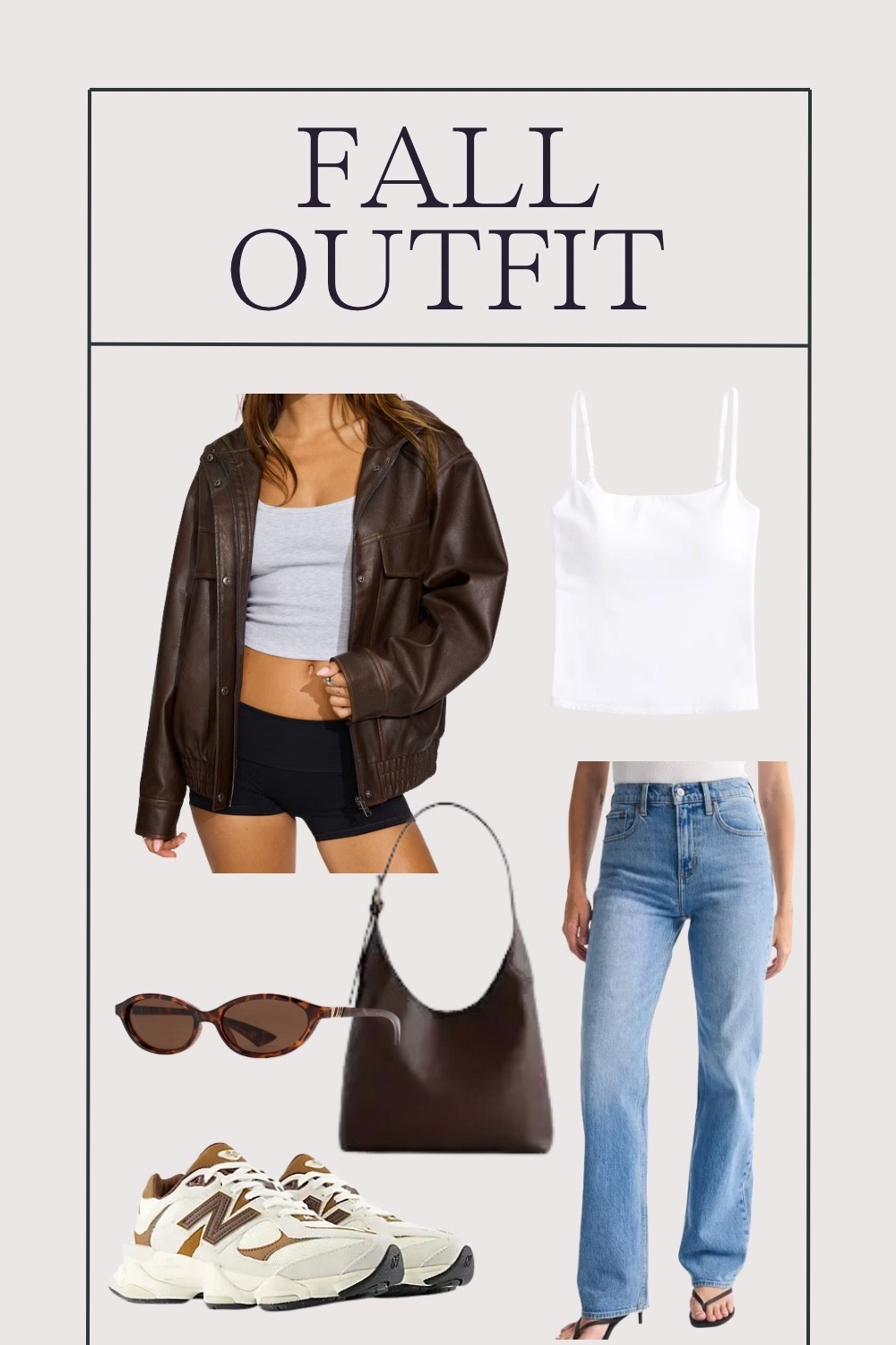 Casual fall outfit

Women’s sneakers, New Balance sneakers, fall jacket, leather bag, sunglasses, women’s jeans

#LTKootd #LTKSeasonal