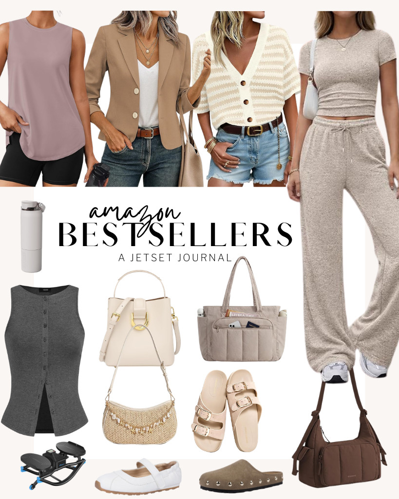 Browsing for this week’s top picks? Here’s the latest Amazon Bestsellers collection to help you out, starting with stylish bags from BAGSMART and CHUNLI. This bestseller collection also includes CIDER’s button-down tank top and PINSPARK workout top. There’s this chic two-piece lounge set from Trendy Queen, too!

#LTKSeasonal #LTKSaleAlert #LTKTravel
 

 