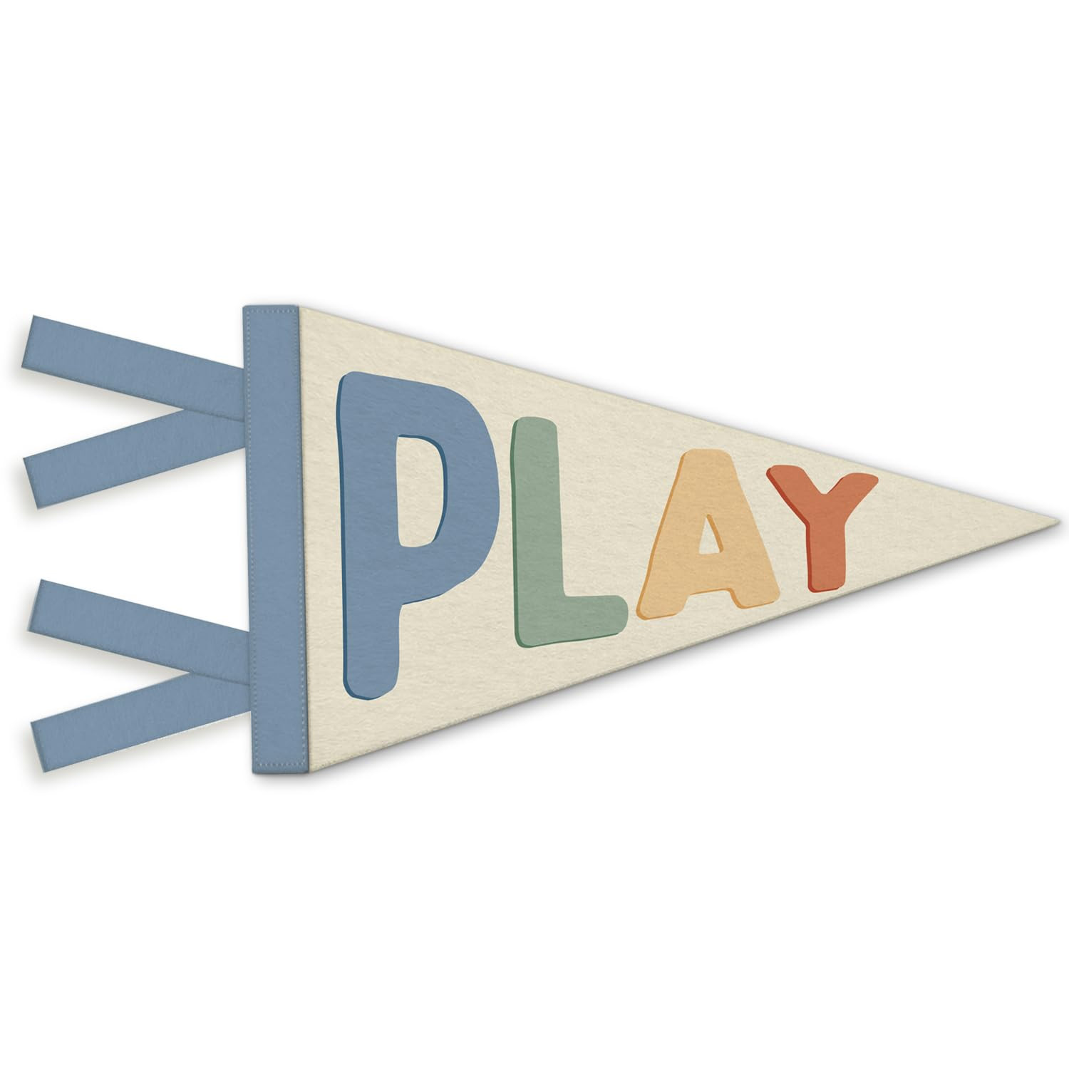 Kids Playroom Decor, Play Sign Wall Felt Pennants Banners Flags, Boho Colorful Wall Hanging Decor... | Amazon (US)