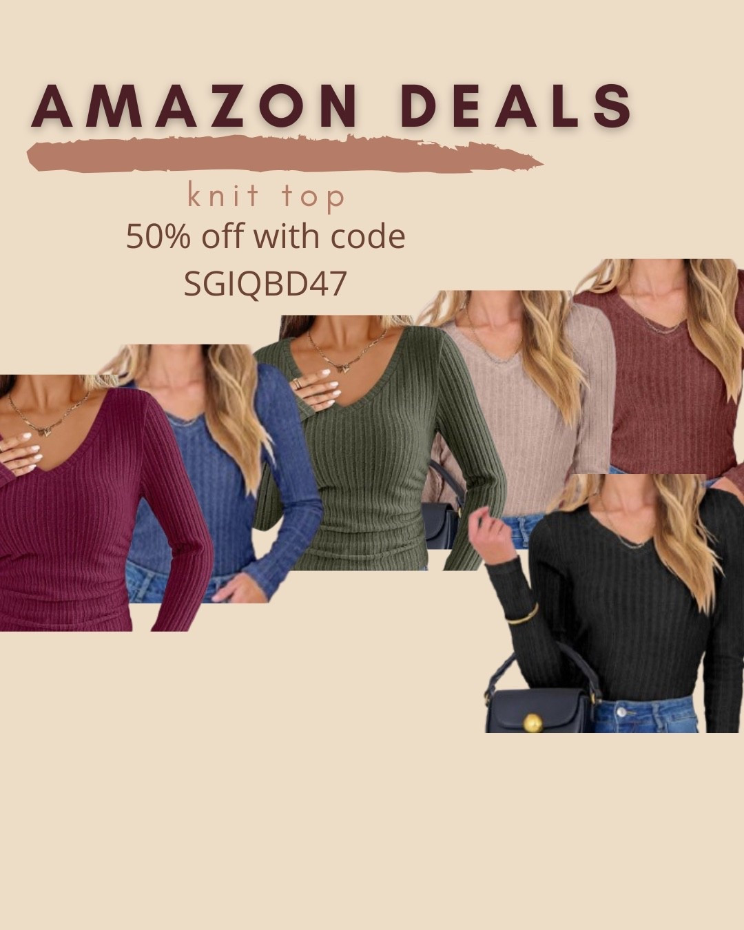 $10 ends 7/30

Amazon fashion
Amazon deals
Knit top
Vneck top

#LTKSaleAlert