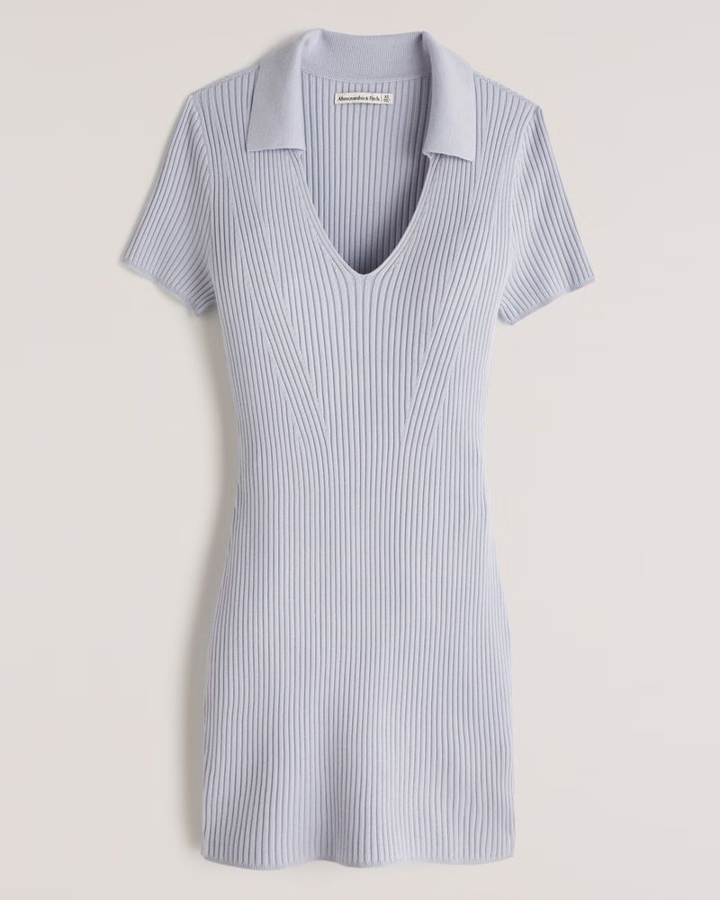 Polo Elevated Knit Mini Dress | Abercrombie & Fitch (US)