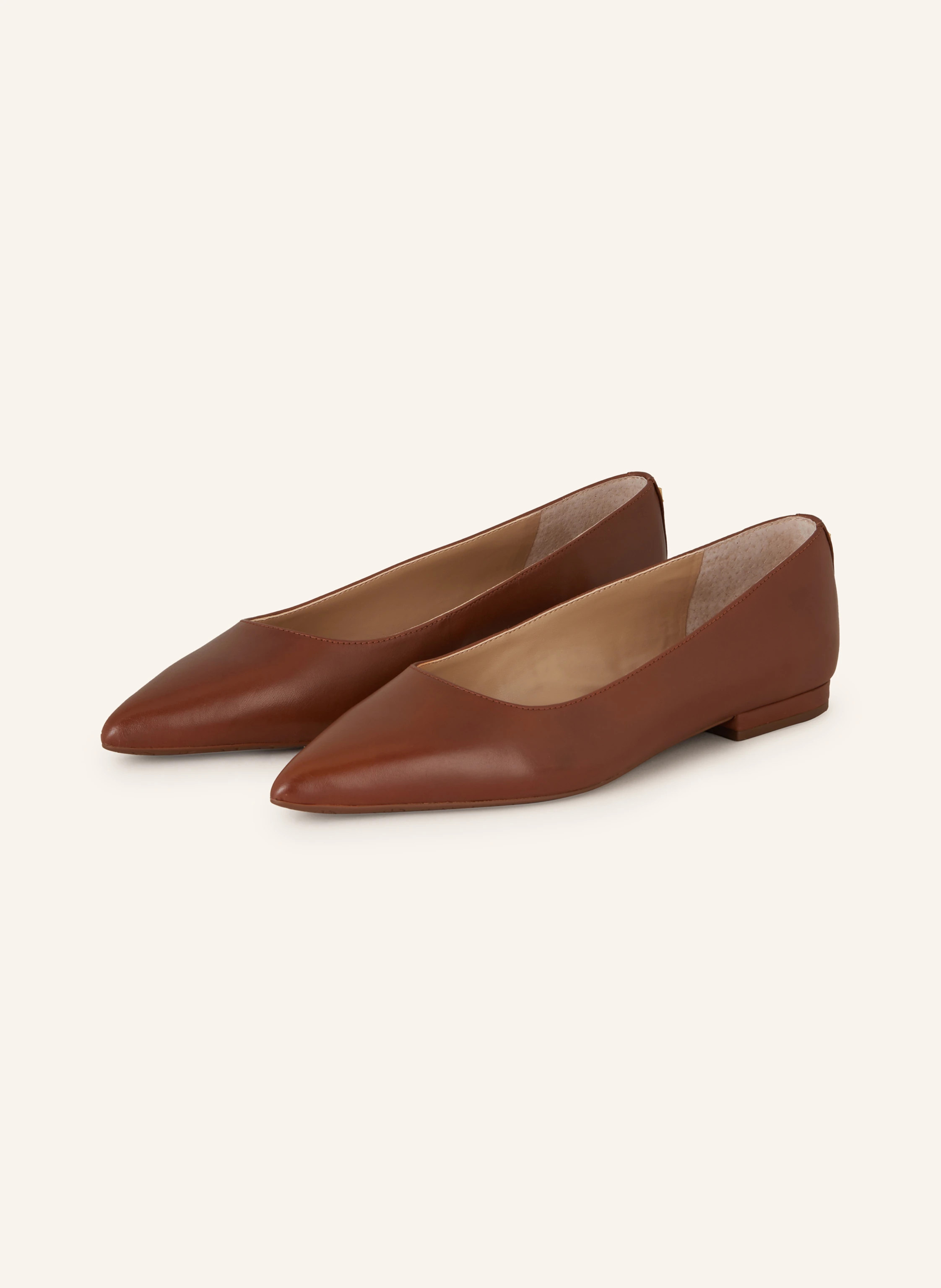 LAUREN RALPH LAUREN Ballerinas LONDYN in braun | Breuninger (DACH)