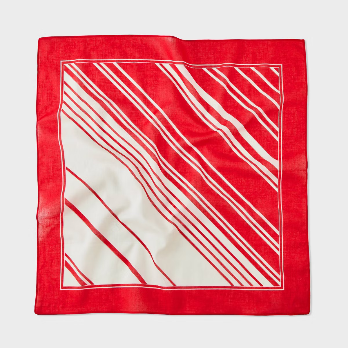 Striped Print Scarf - A New Day™ Red | Target