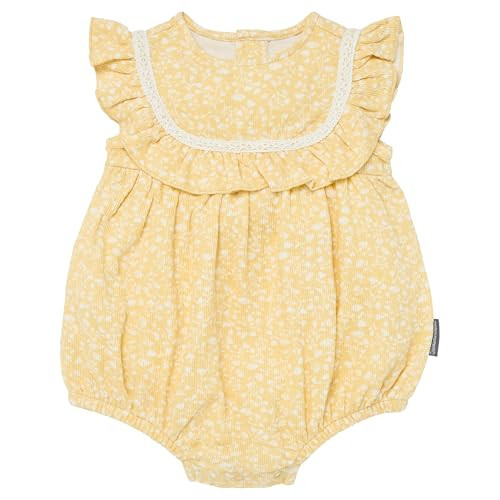Modern Moments by Gerber Baby Girls' Lace Ruffle Bubble Romper | Amazon (US)