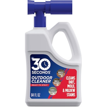 30 SECONDS 64-fl oz Mold and Mildew Stain Remover Outdoor Cleaner Lowes.com | Lowe's