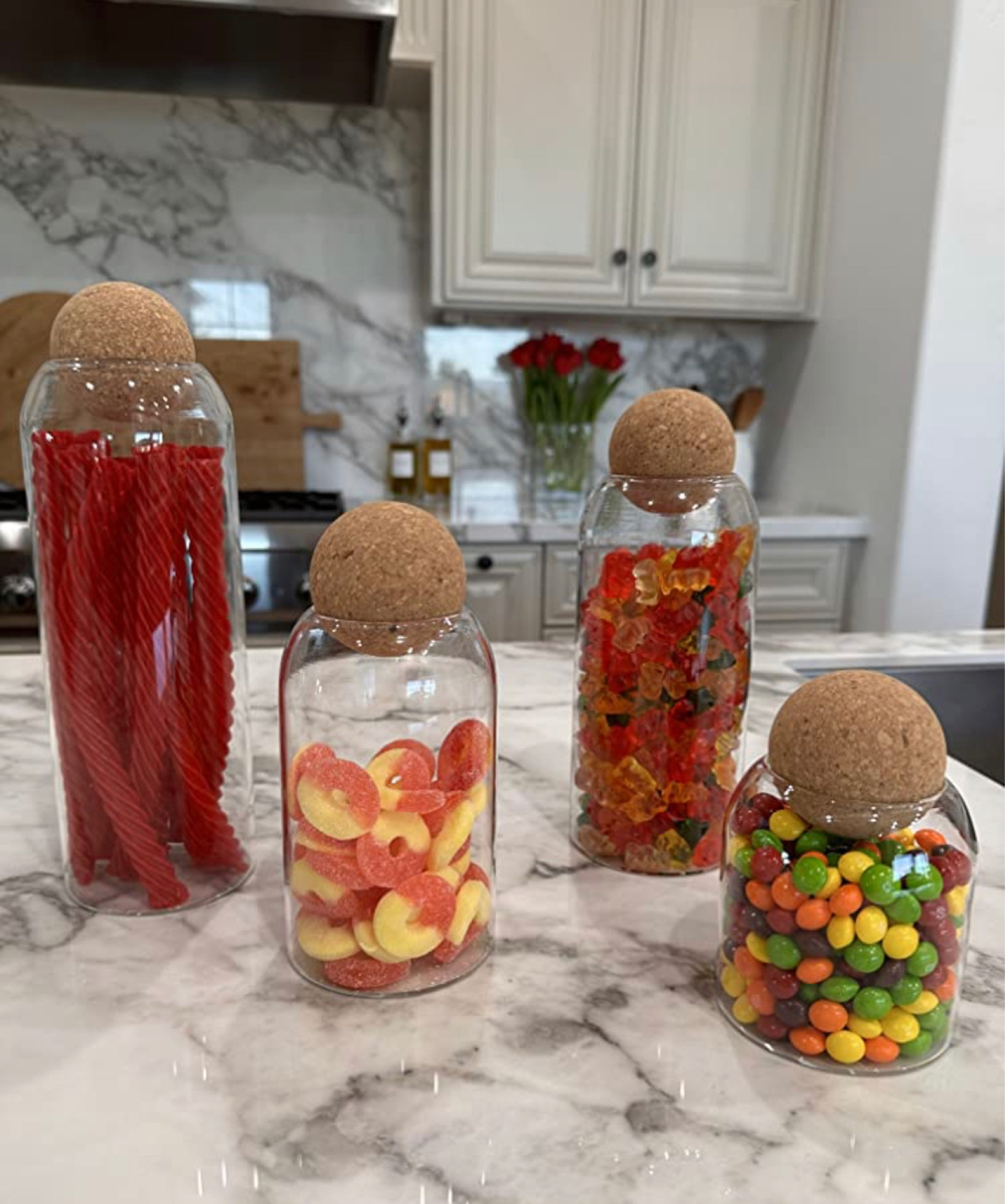 How cute are these jars? You can put candy, noodles, snacks, whatever in them!! 

#LTKhome #LTKunder50 #LTKU