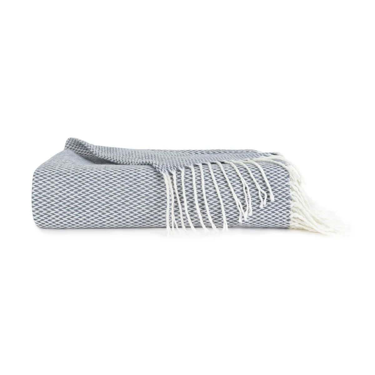 Herringbone Fringe Throw Blanket | Wayfair North America