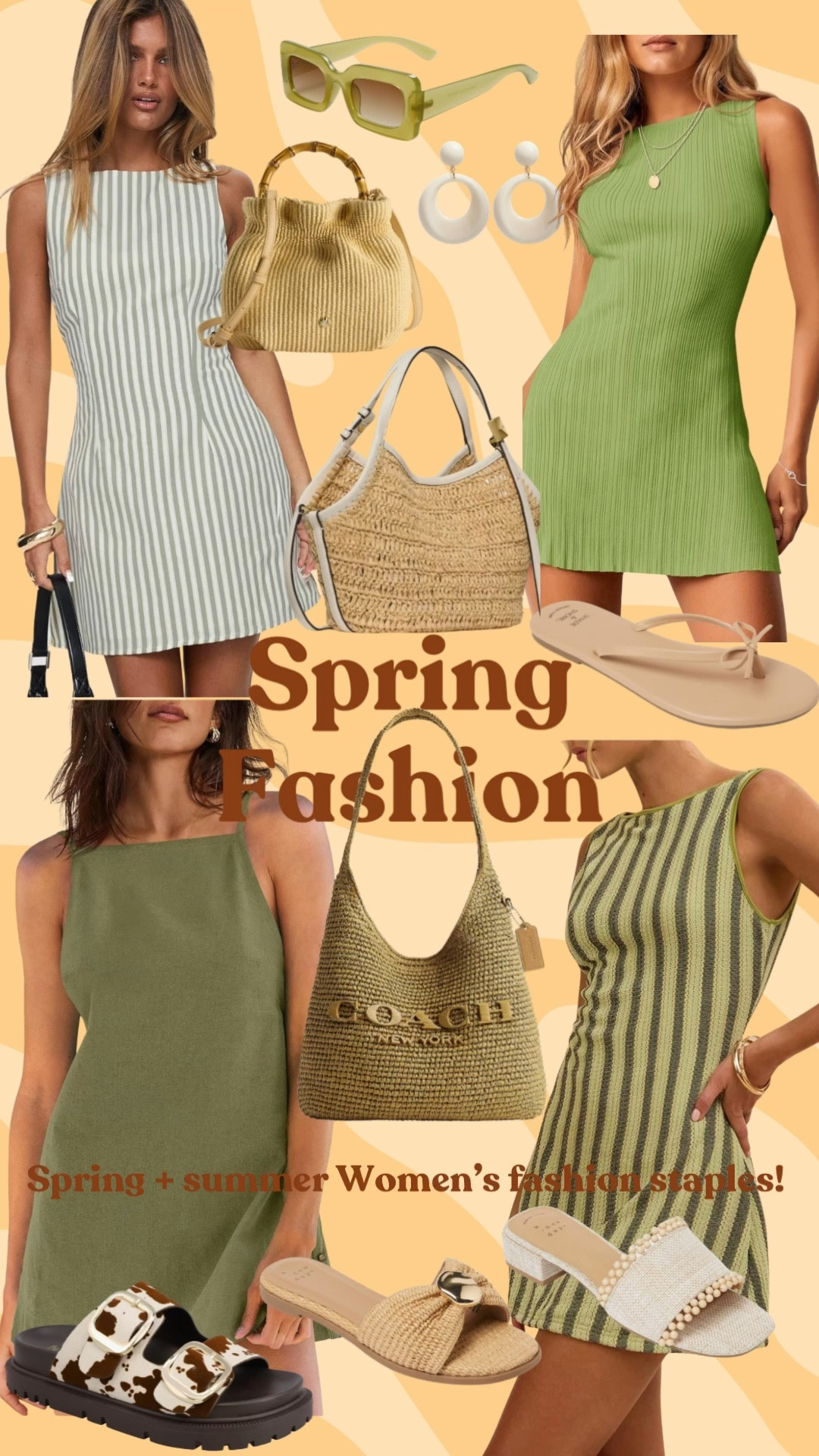 Spring outfits are officially in rotation 🌿

Easy mini dresses, breathable knits, and neutral + green tones that feel fresh without trying too hard.

These are the kind of pieces you can throw on and instantly look put together—whether it’s a casual day out, brunch, or a warm-weather getaway.

Lightweight, flattering, and so easy to style all season long 🤍

#springoutfits #springfashiontrends #casualdressstyle #everydayoutfits #neutralstyle

#LTKootd #LTKMidsize #LTKSwim