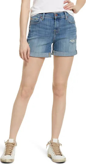 Roll Cuff Denim Shorts | Nordstrom