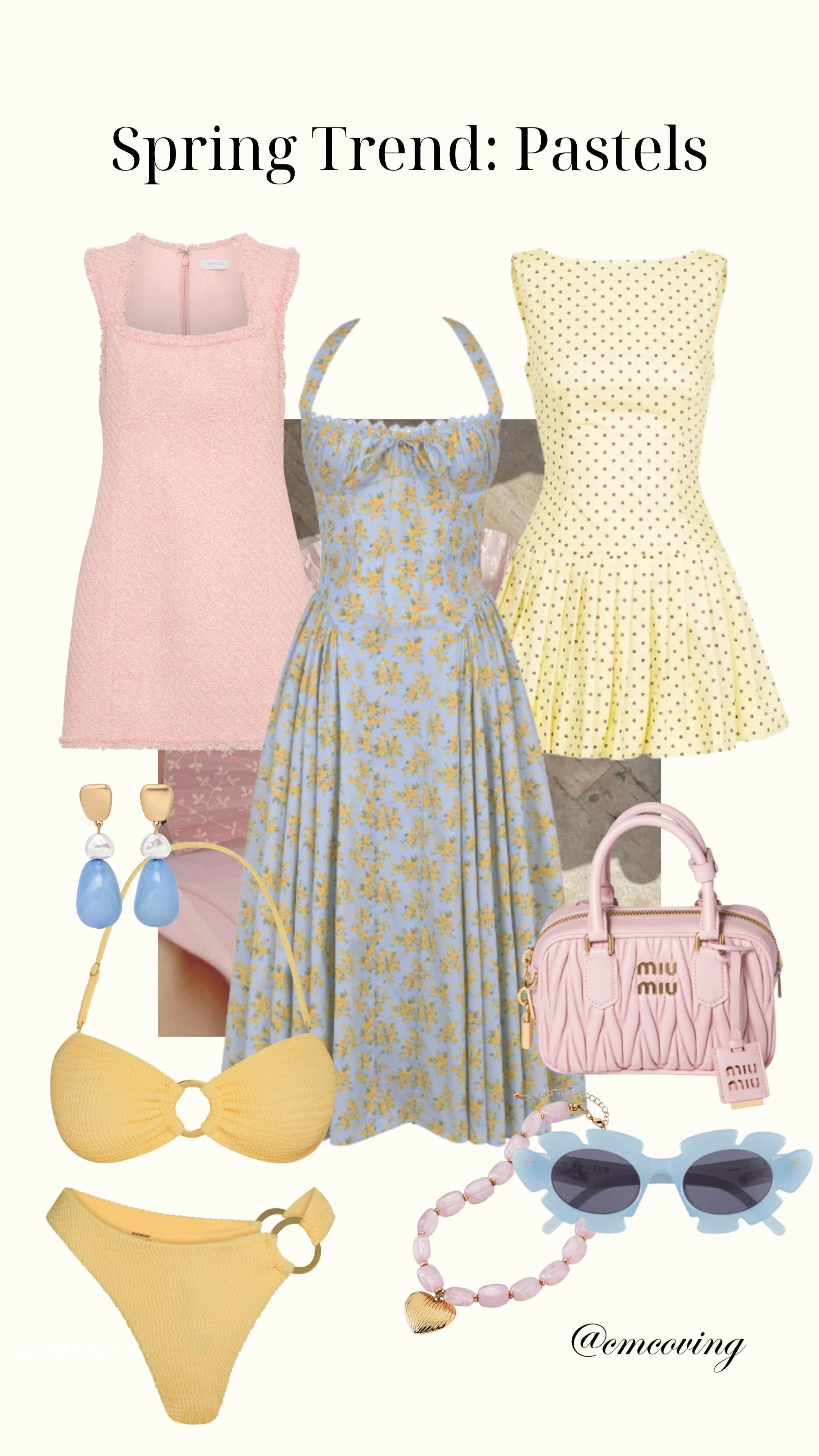 Pastels all Spring long is one of my Spring trend predictions 🌸

dress, mini dress, easter dress, hand bag, maxi dress, spring dress, summer trend, beach bag, swimwear, resort wear, beachwear, vacation 

 #LTKootd #LTKSeasonal #LTKTravel
