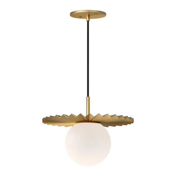 Plume 1 - Light Single Globe Pendant | Wayfair North America