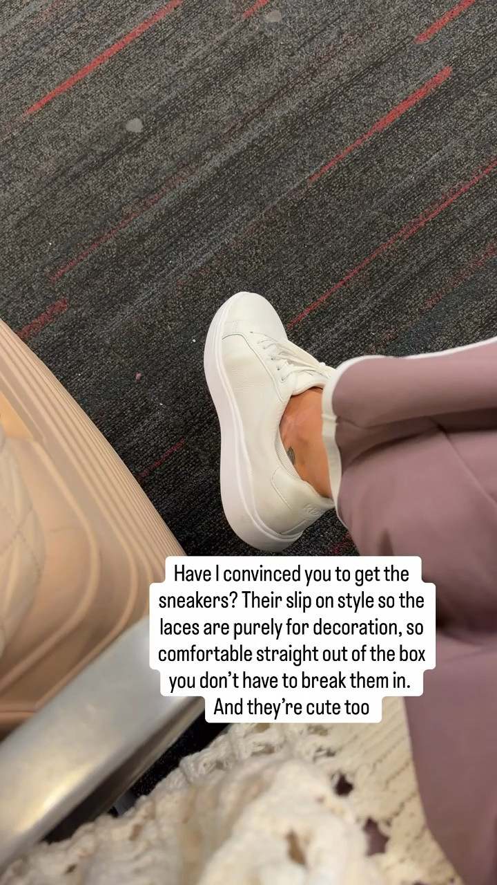 have i convinced you yet? slip on, zero break in, and so comfortable for travel days. the kind you’ll grab every time you leave the house

white sneakers, travel shoes, comfy sneakers, everyday shoes, airport outfit, annabrstyle 

#LTKOver40 #LTKootd #LTKTravel
