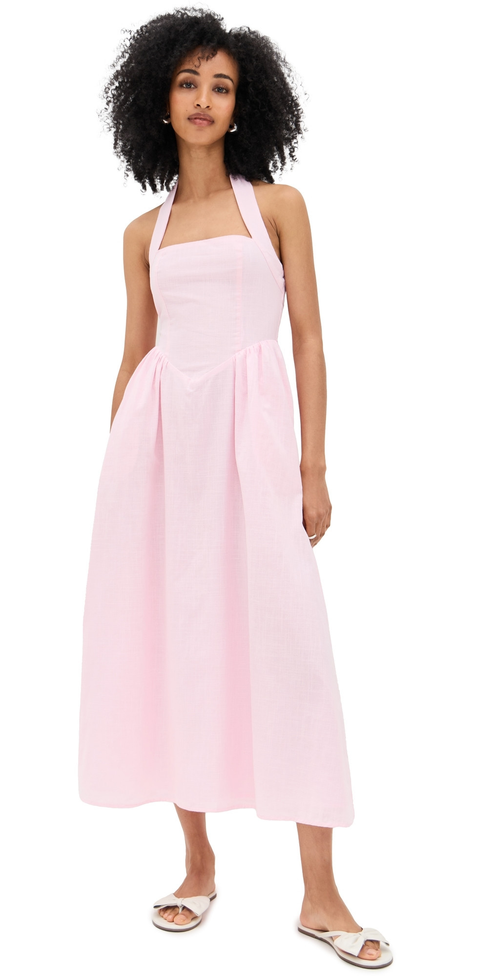 Seven Wonders Locklea Midi Dress Pink XL | Shopbop