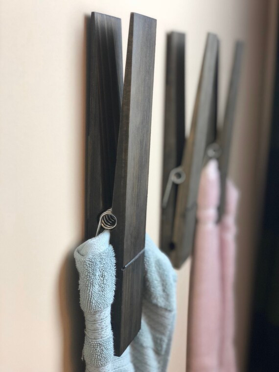 Jumbo Clothespin Large 12 & 9 Natural - Etsy | Etsy (US)