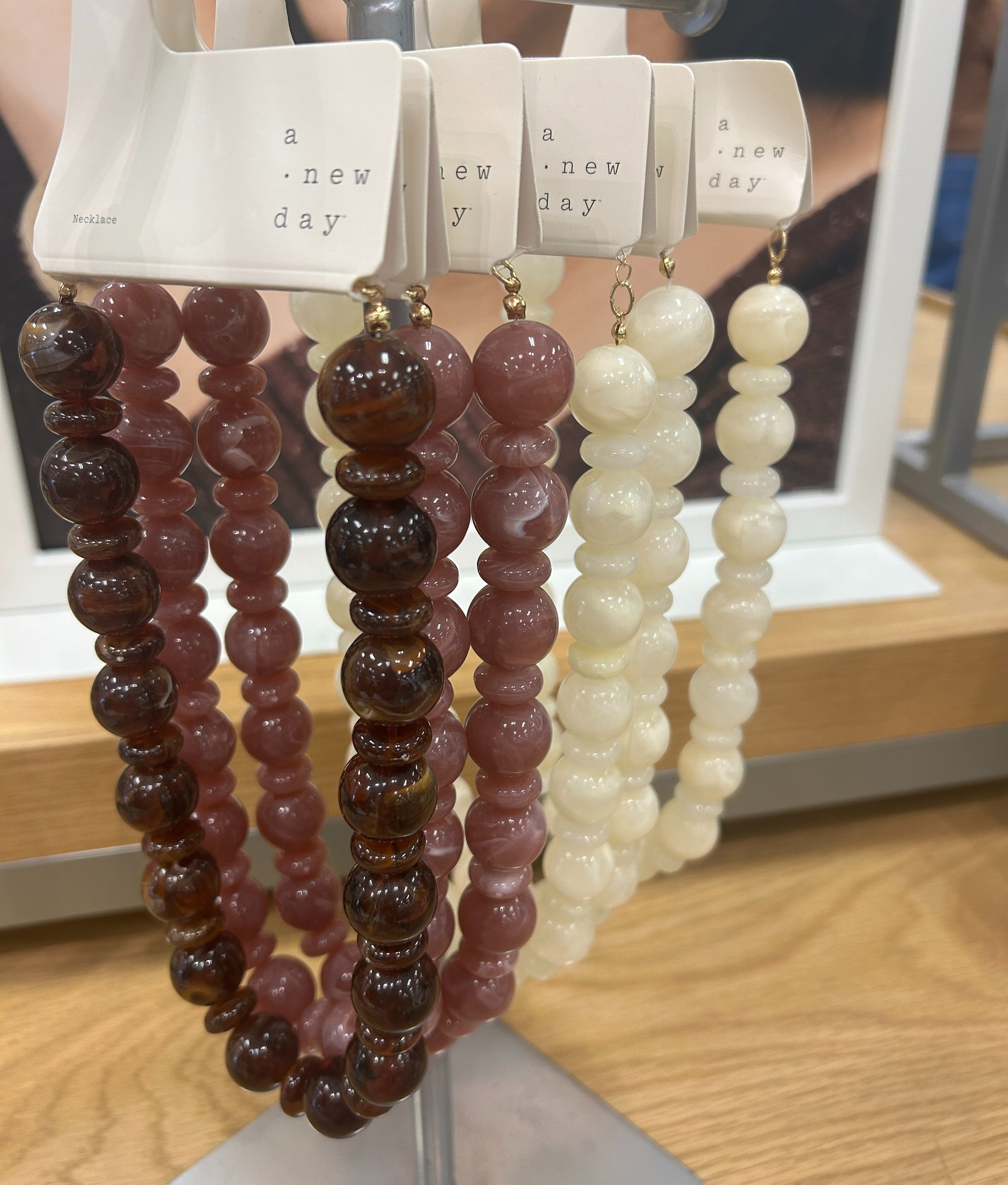 These beaded necklaces are just SO pretty! Love the color options and such a great price! 

 #LTKSeasonal #LTKOver40 #LTKWorkwear