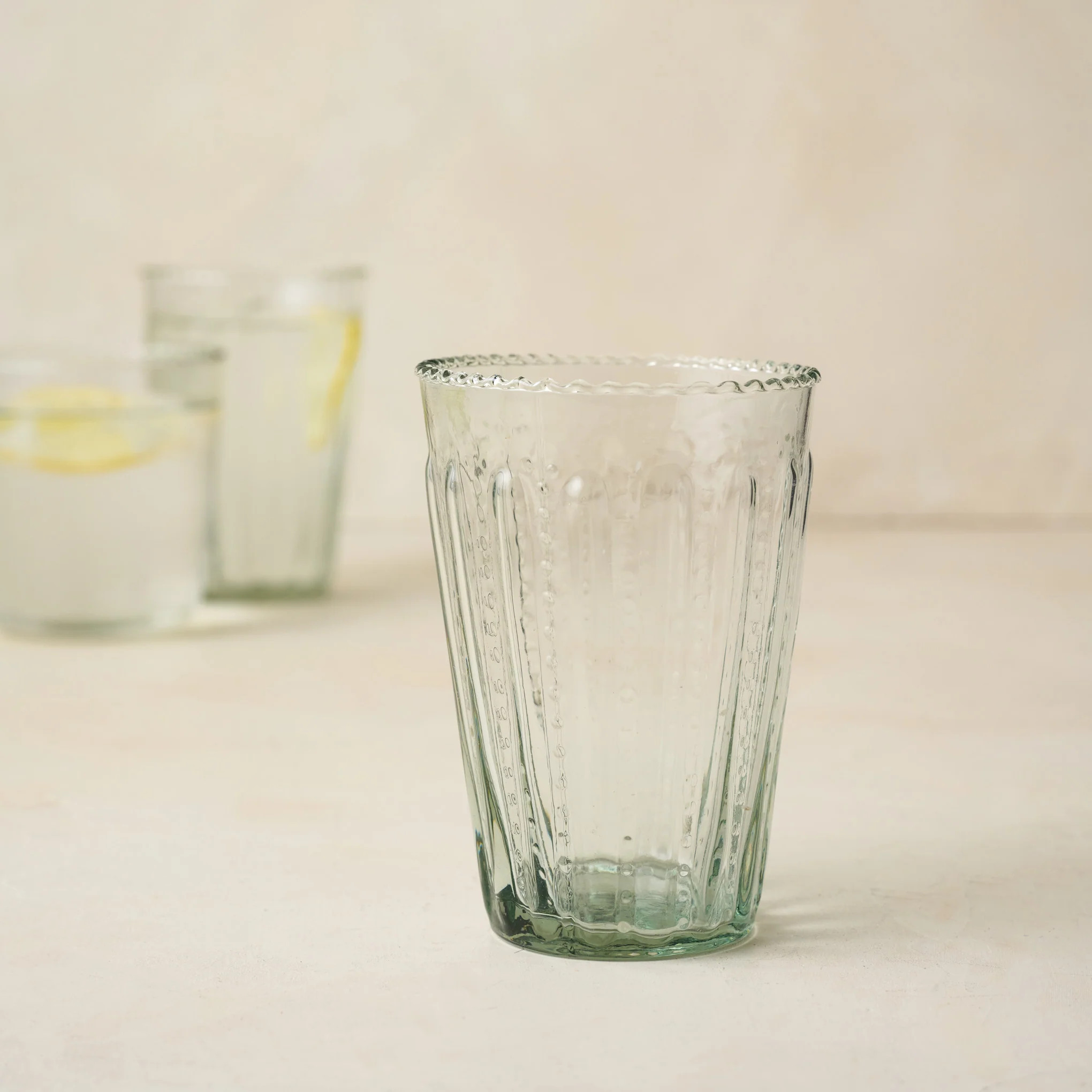 Elizabeth Bottle Cut Glass Tumbler | Magnolia