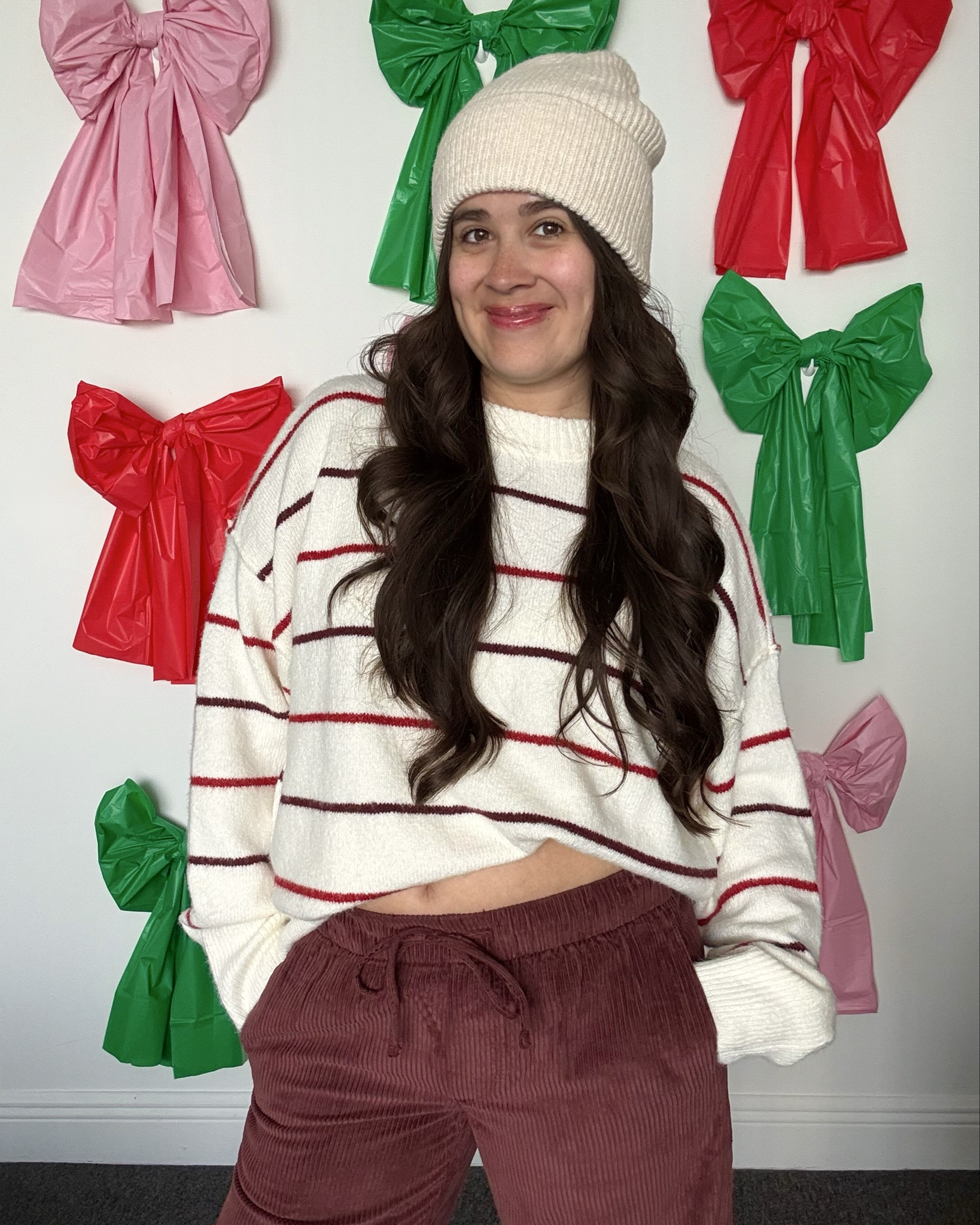 @ae winter collection. Sweater size S, pants size XS.

#LTKootd #LTKSeasonal #LTKHoliday
