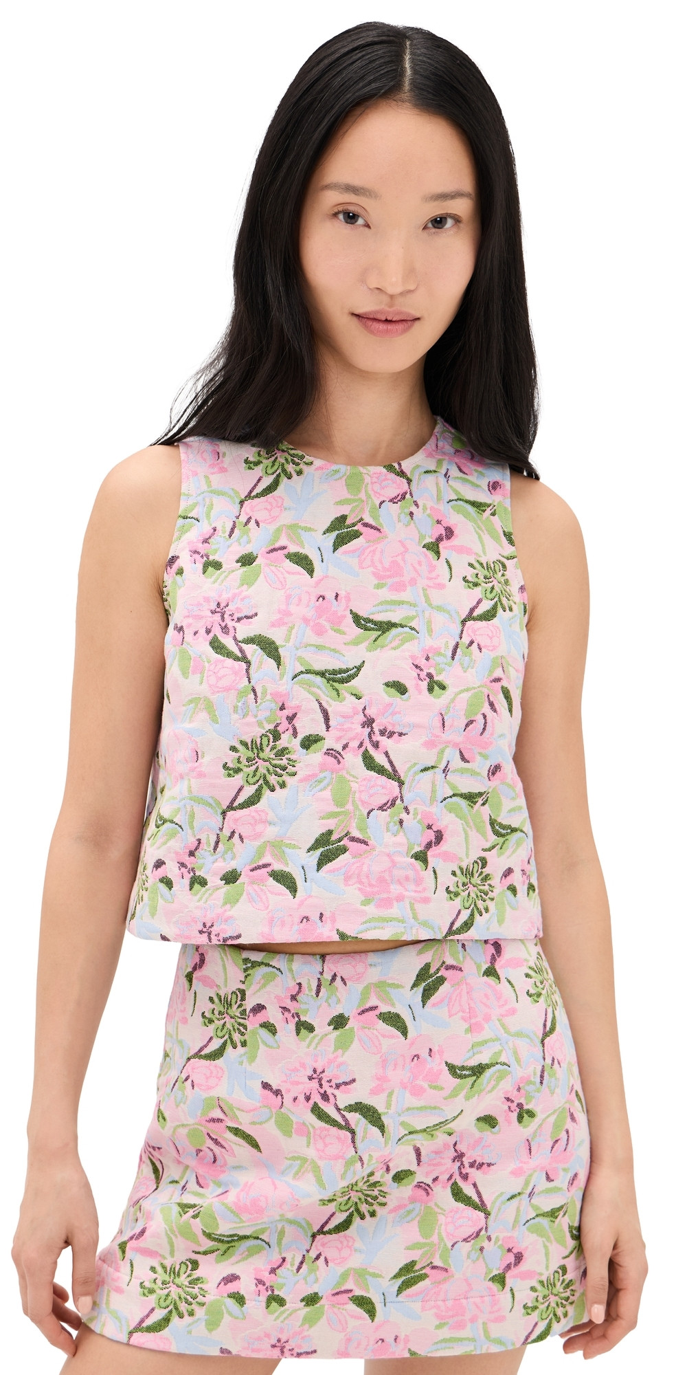 Hunter Bell Rebecca Top Magnolia Grove Jacquard 4 | Shopbop