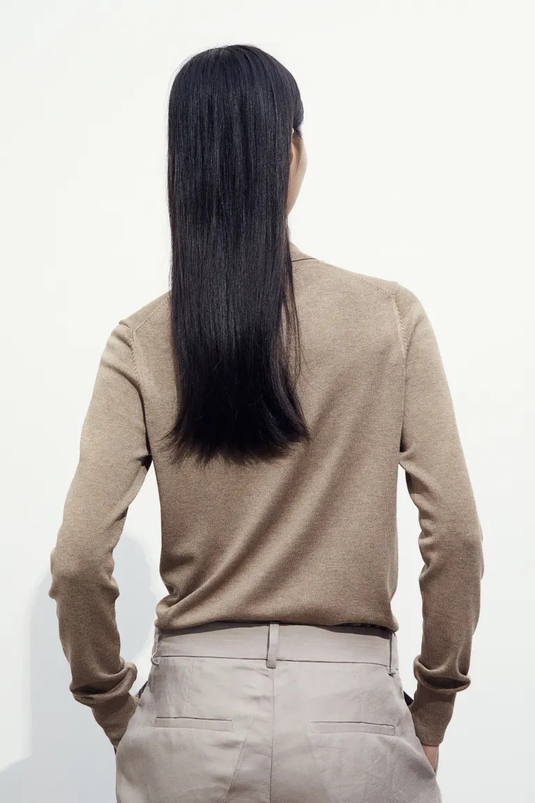 Polo-neck jumper | H&M (UK, MY, IN, SG, PH, TW, HK)