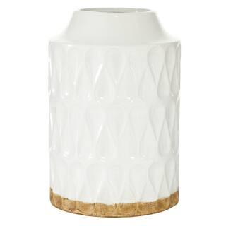 White Porcelain Contemporary Vase, 8" x 12" By Ivory And Iris | Michaels® | Michaels Stores