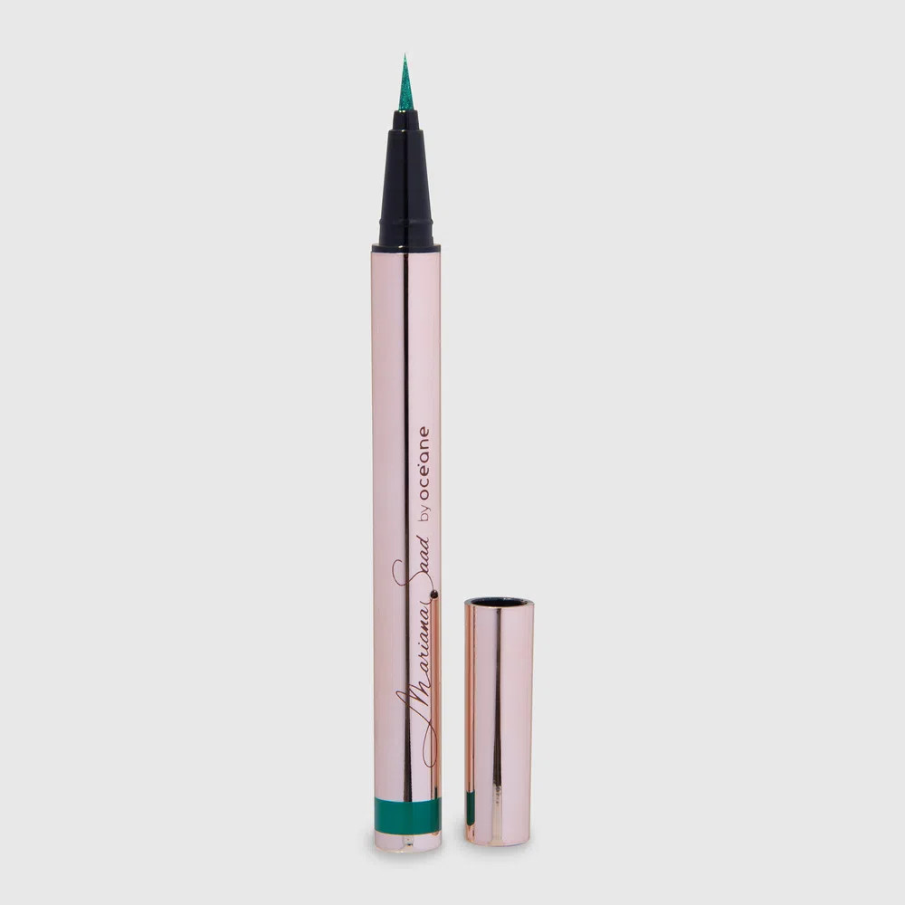 Caneta Delineadora de Olhos Verde Mariana Saad By Océane - Eyeliner Real Green 1,8g | Oceane (BR)