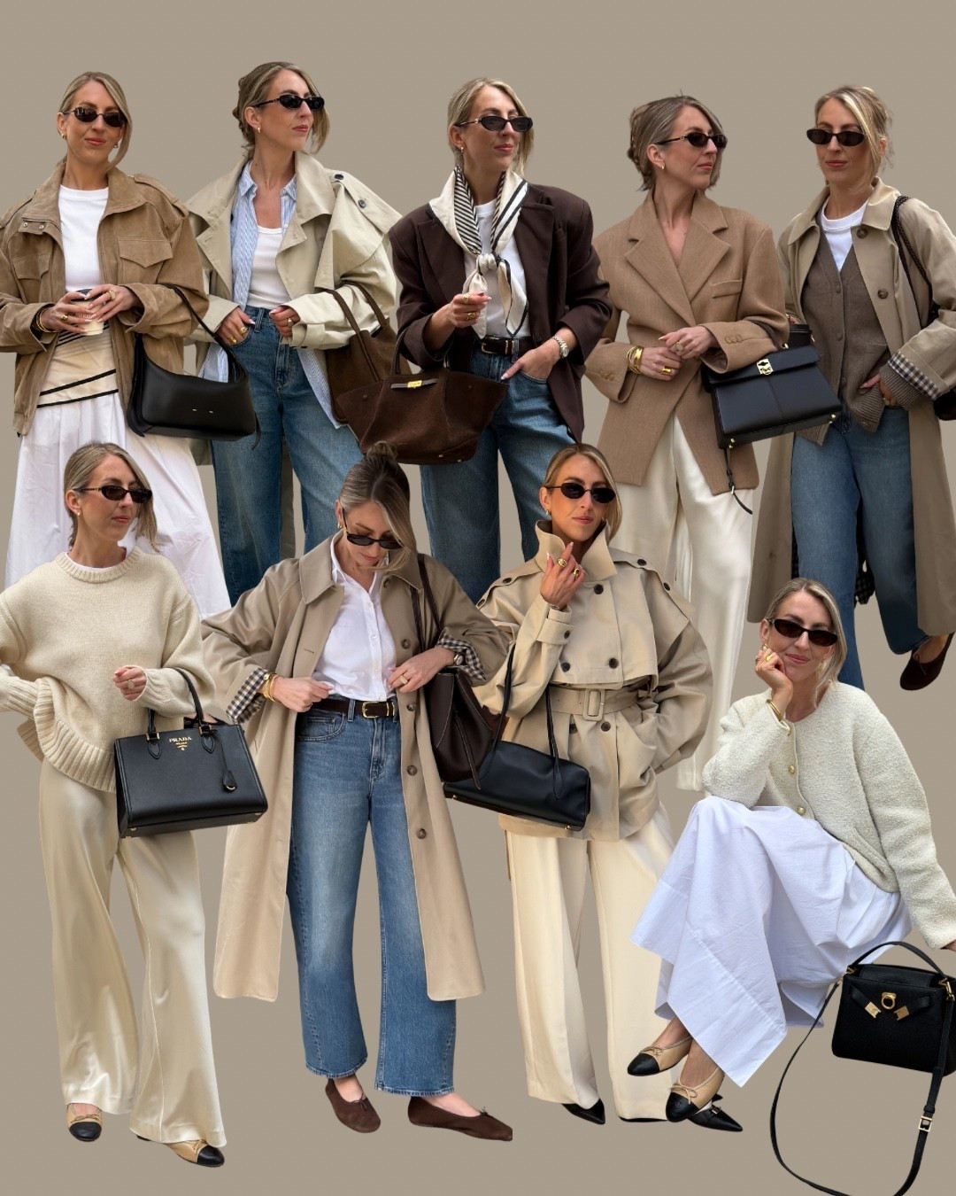 Some recent spring outfits 📌🤎 

Outfit look book, capsule wardrobe, chic outfits, barrel leg jeans, trench coat, minimal style 

#LTKuk #LTKspring #LTKstyletip