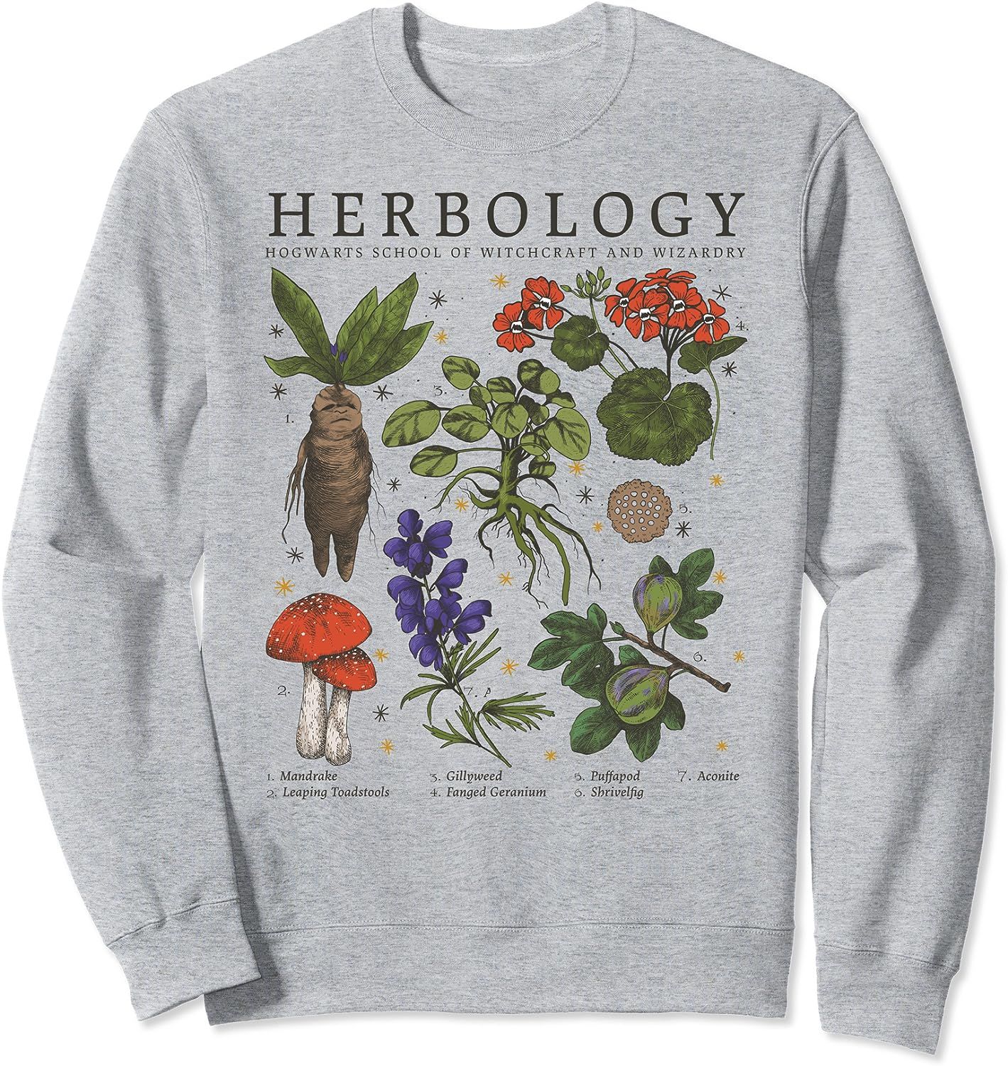 Harry Potter Herbology Plants Sweatshirt | Amazon (US)