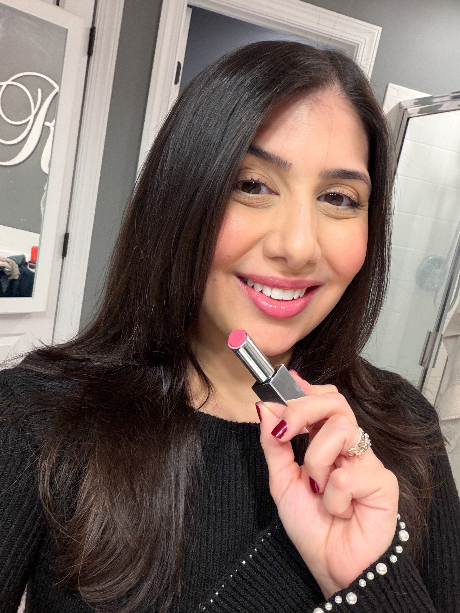 I was going to return this lip oil stick - I’m so glad I didn’t ! It’s beautiful and leaves a bit of a stain, so wear time is extended 

#LTKOver40 #LTKBeauty #LTKPetite