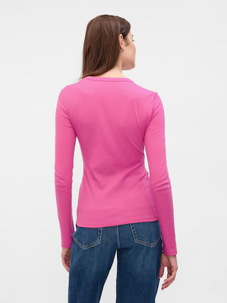 Ribbed Crewneck T-Shirt | Gap Factory