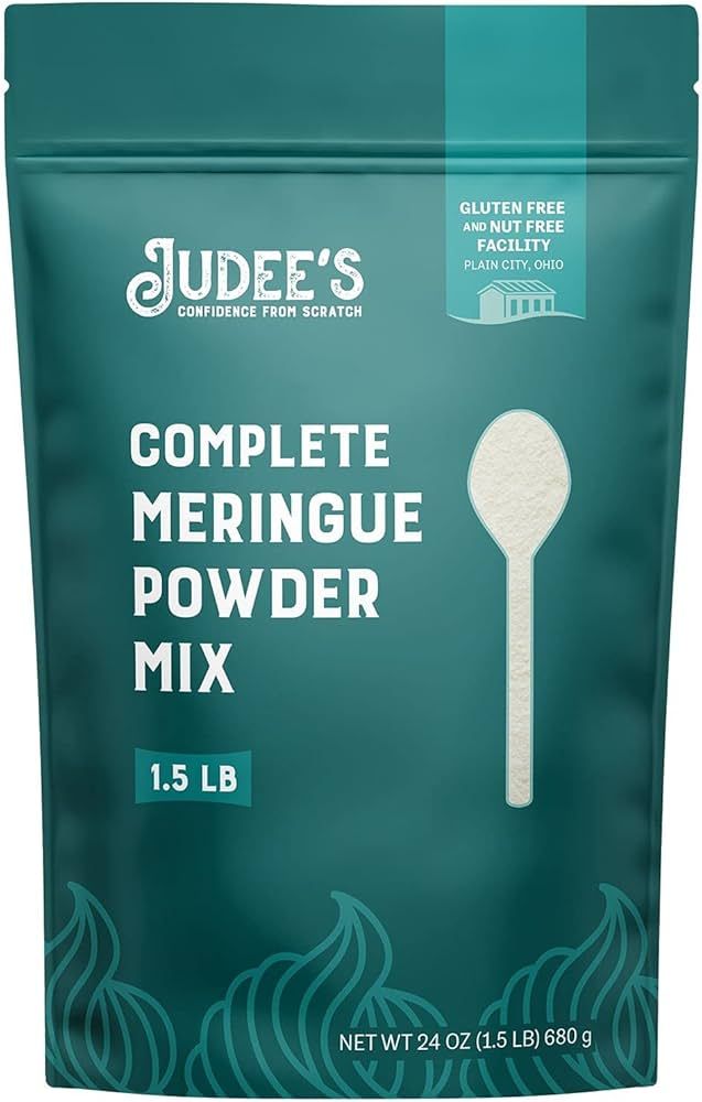 Judee’s Complete Meringue Powder Mix 1.5 lb (24oz) - Great for Baking and Decorating - No Prese... | Amazon (US)