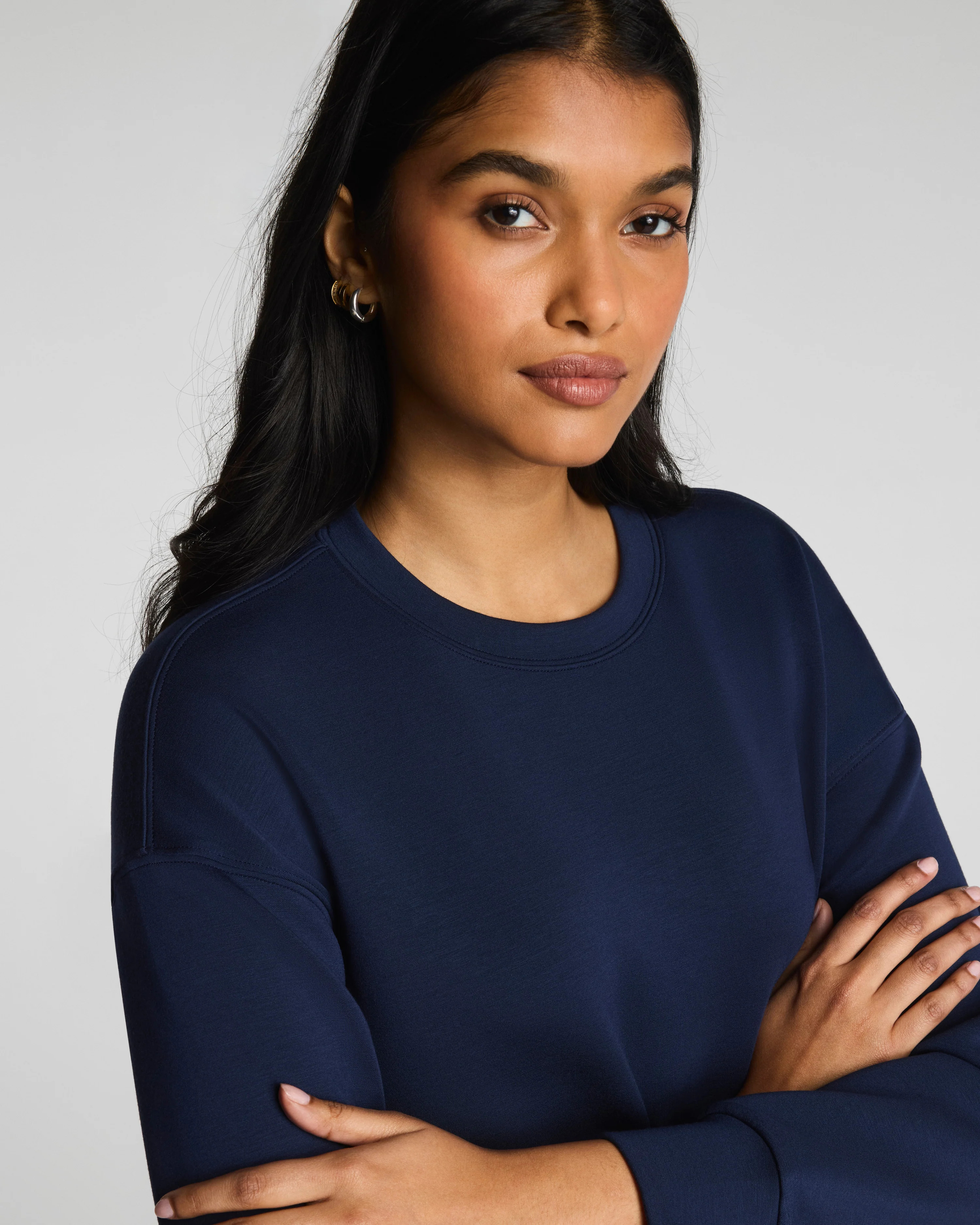 AirEssentials Crewneck Tunic with Booty Coverage | SPANX | Spanx