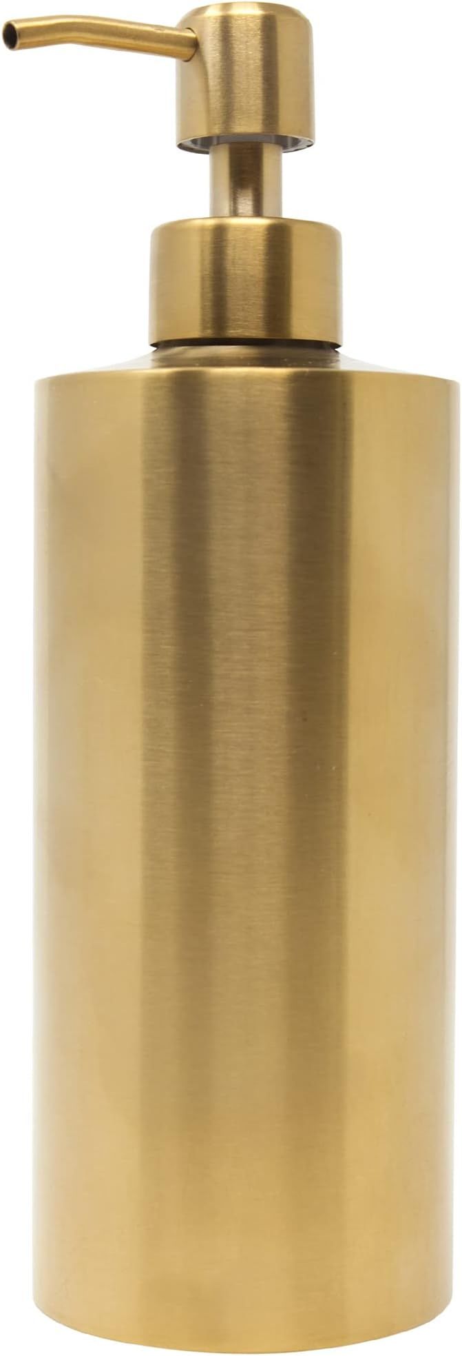 Yew Design Gold Soap Dispenser for Bathroom (Brass Stainless Steel) Hand Soap Dispenser Soap Disp... | Amazon (US)