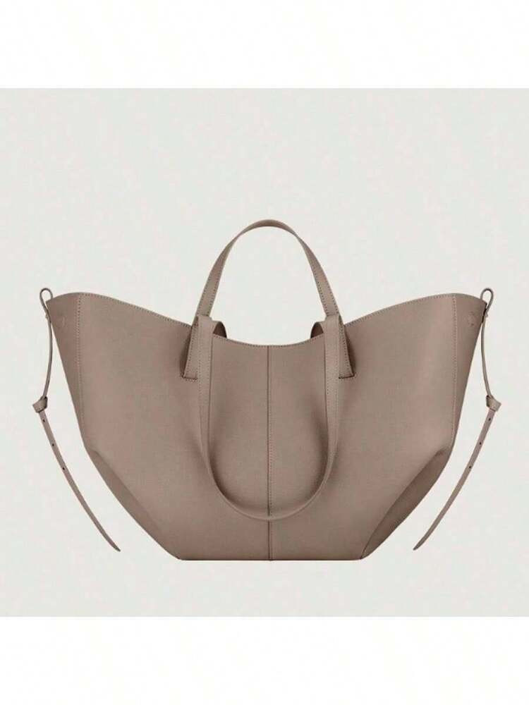 Niche European and American vintage bucket bag, handbag and shoulder bag, wing bag | SHEIN