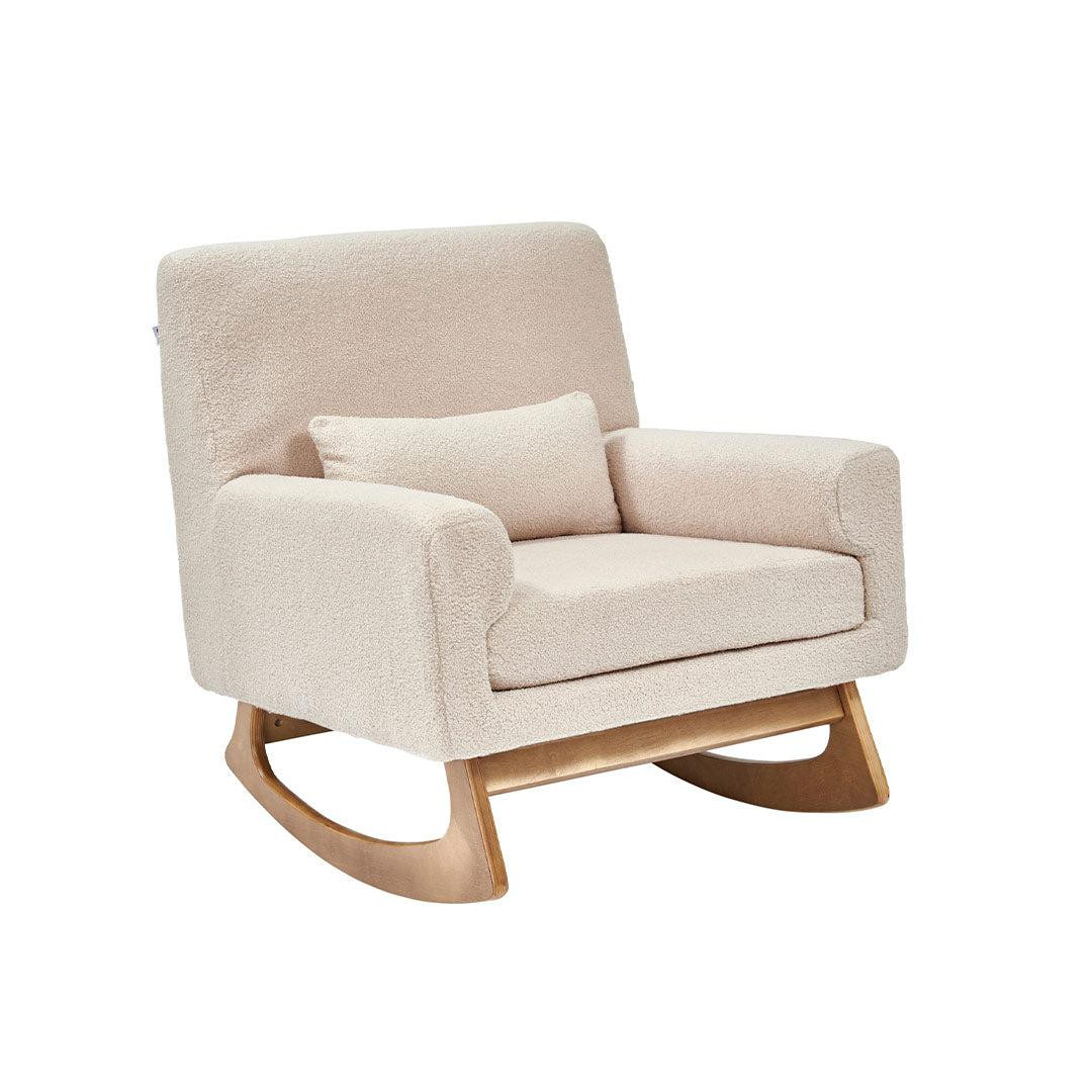Gaia Baby Serena Rocking/Feeding Chair - Biscuit/Oak | Natural Baby Shower | Natural Baby Shower UK