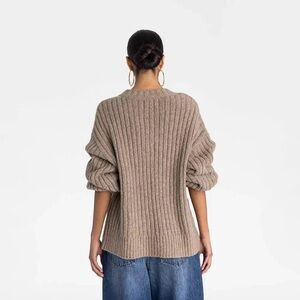 KBB by KAHLANA x TARGET Women's 'The Cable Mix Cardi' - Tan M | Poshmark