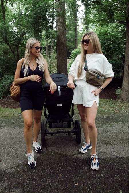 In our hot mom walk era - linking our looks here 

#LTKFind #LTKFitness #LTKstyletip