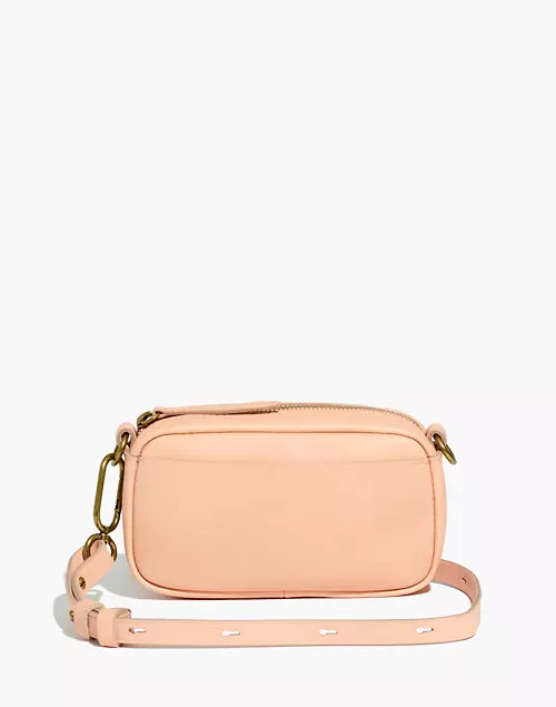 The Leather Carabiner Mini Crossbody Bag | Madewell