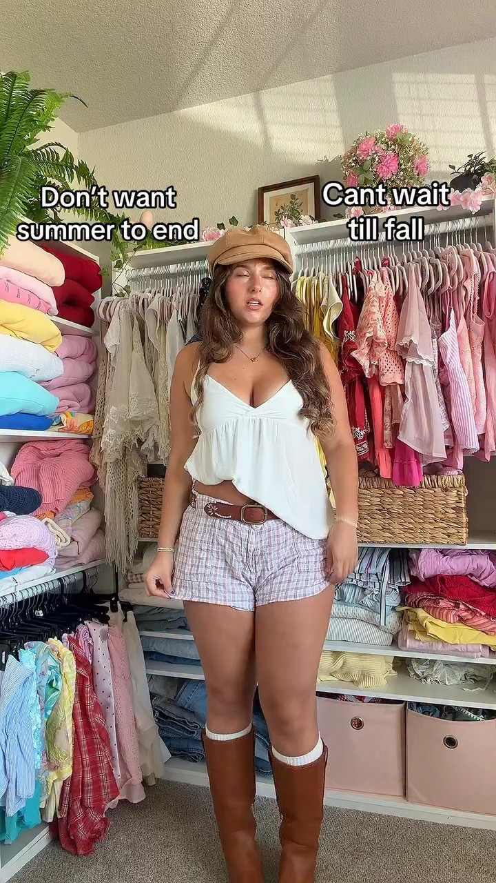 Holding onto summer, but I’m also so excited for fall!
#outfitideas #fallfashion #fashioninspo #fashionstyle #relatable