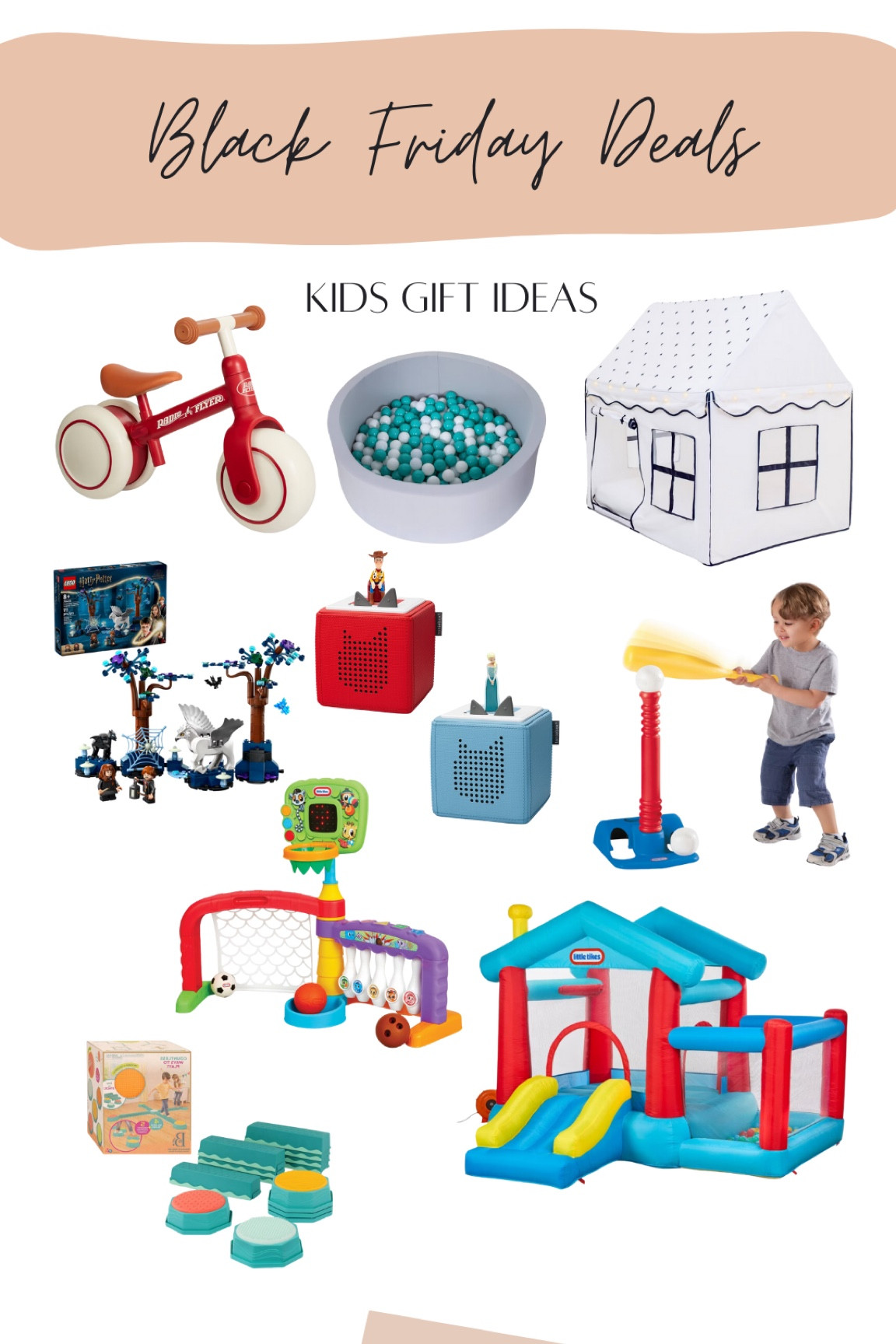 Black Friday Deals - Kids Gift Ideas
Kids Black Friday deals, ball pit, pretend play, lego, Harry Potter, tonies, bounce house

#LTKCyberWeek #LTKGiftGuide #LTKKids