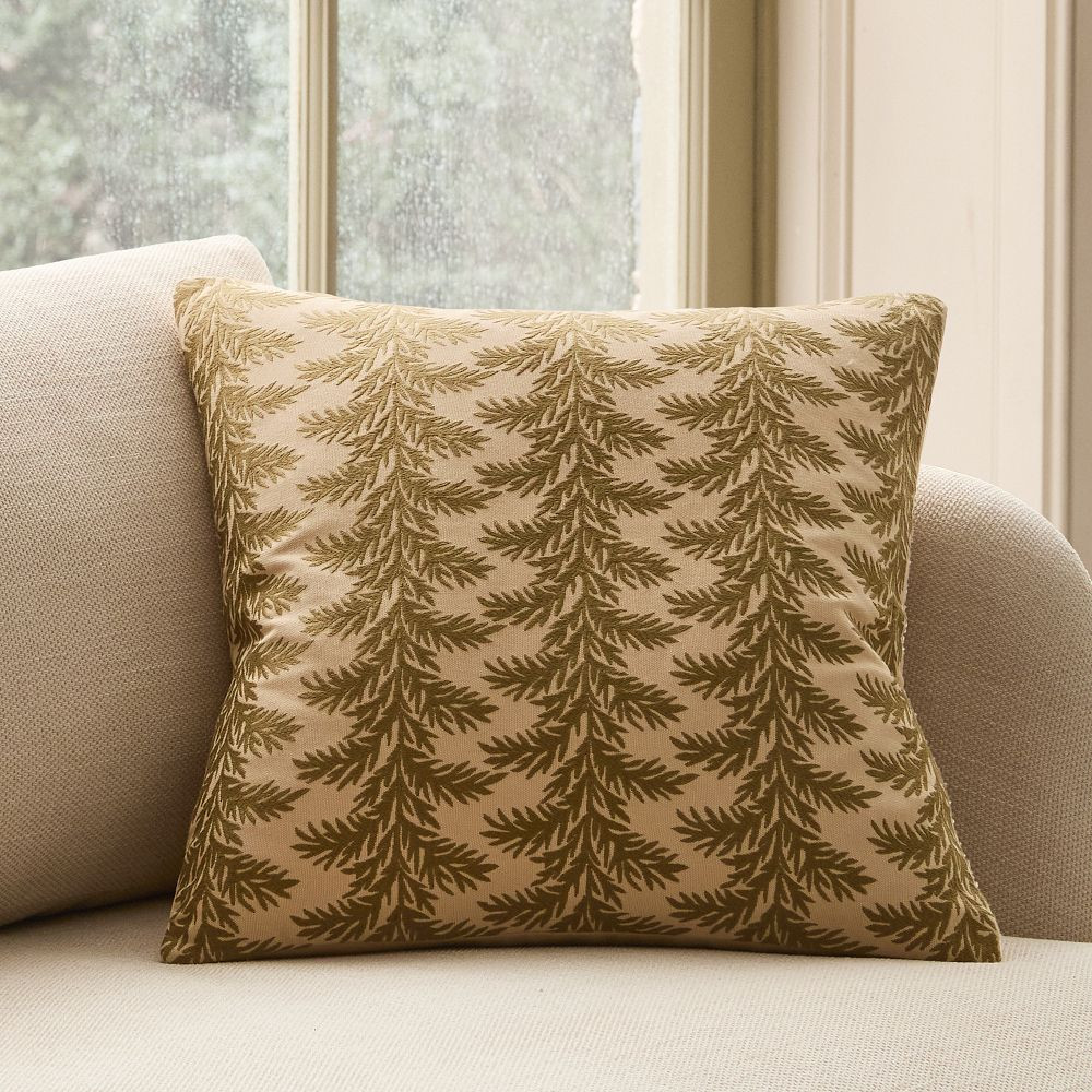 Pierce & Ward Foliage Stripe Pillow Cover | West Elm (US)