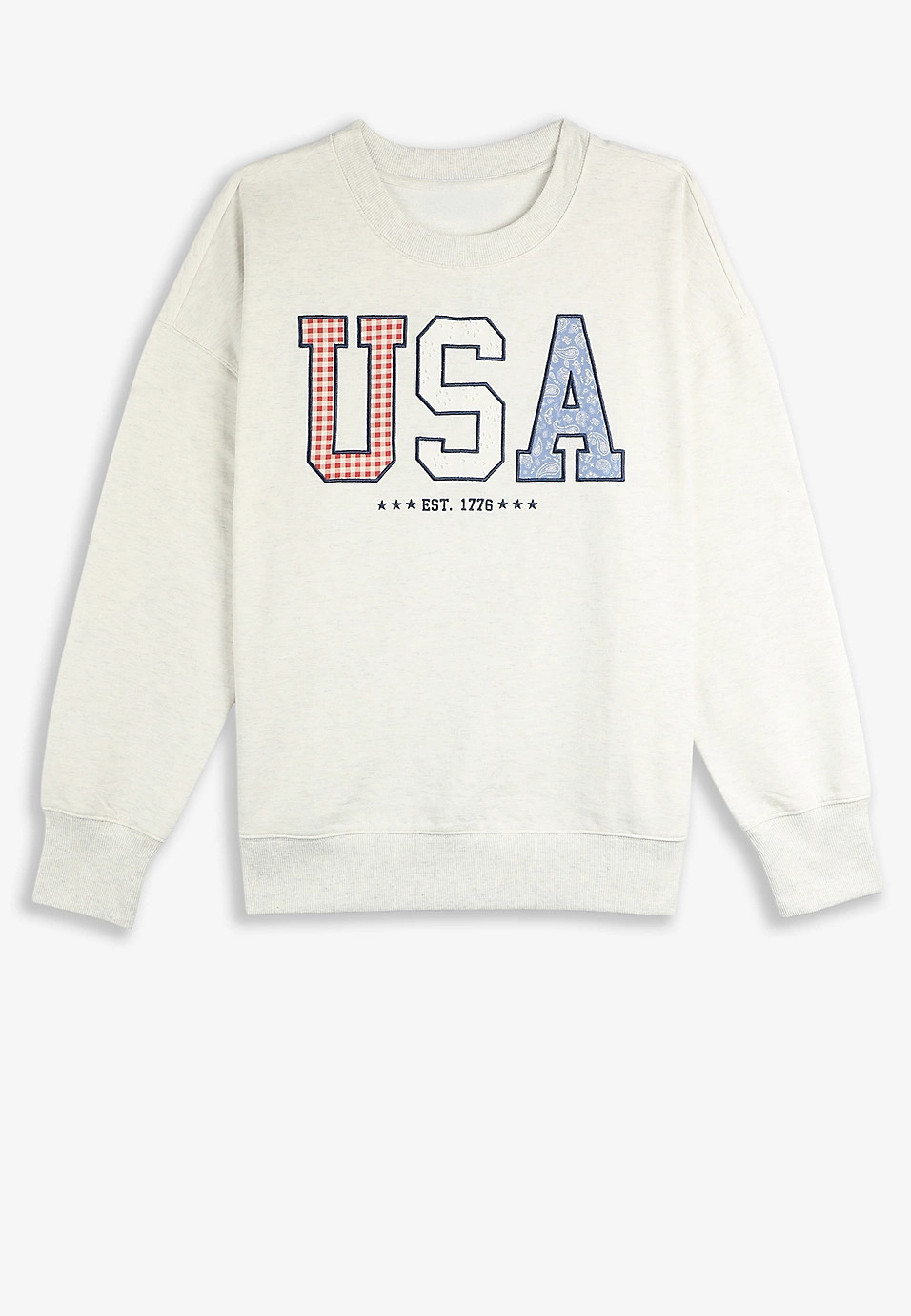 Americana USA 1776 Applique Sweatshirt | Maurices