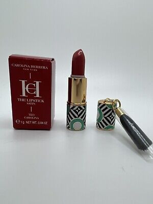 New CAROLINA HERRERA Satin lipstick #310, .04 oz, comes w/tassel charm TRAVEL | eBay | eBay US