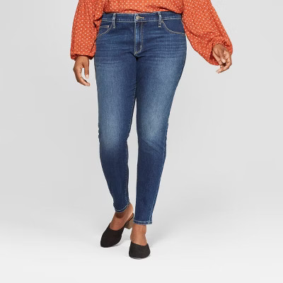 Women's Plus Size Jeggings - Universal Thread™ Dark Wash | Target