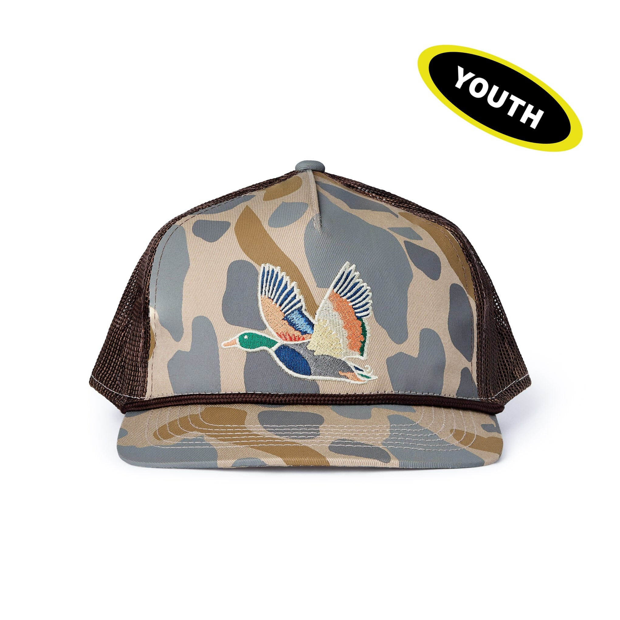 Youth Cap - Retro Camo Duck | BURLEBO