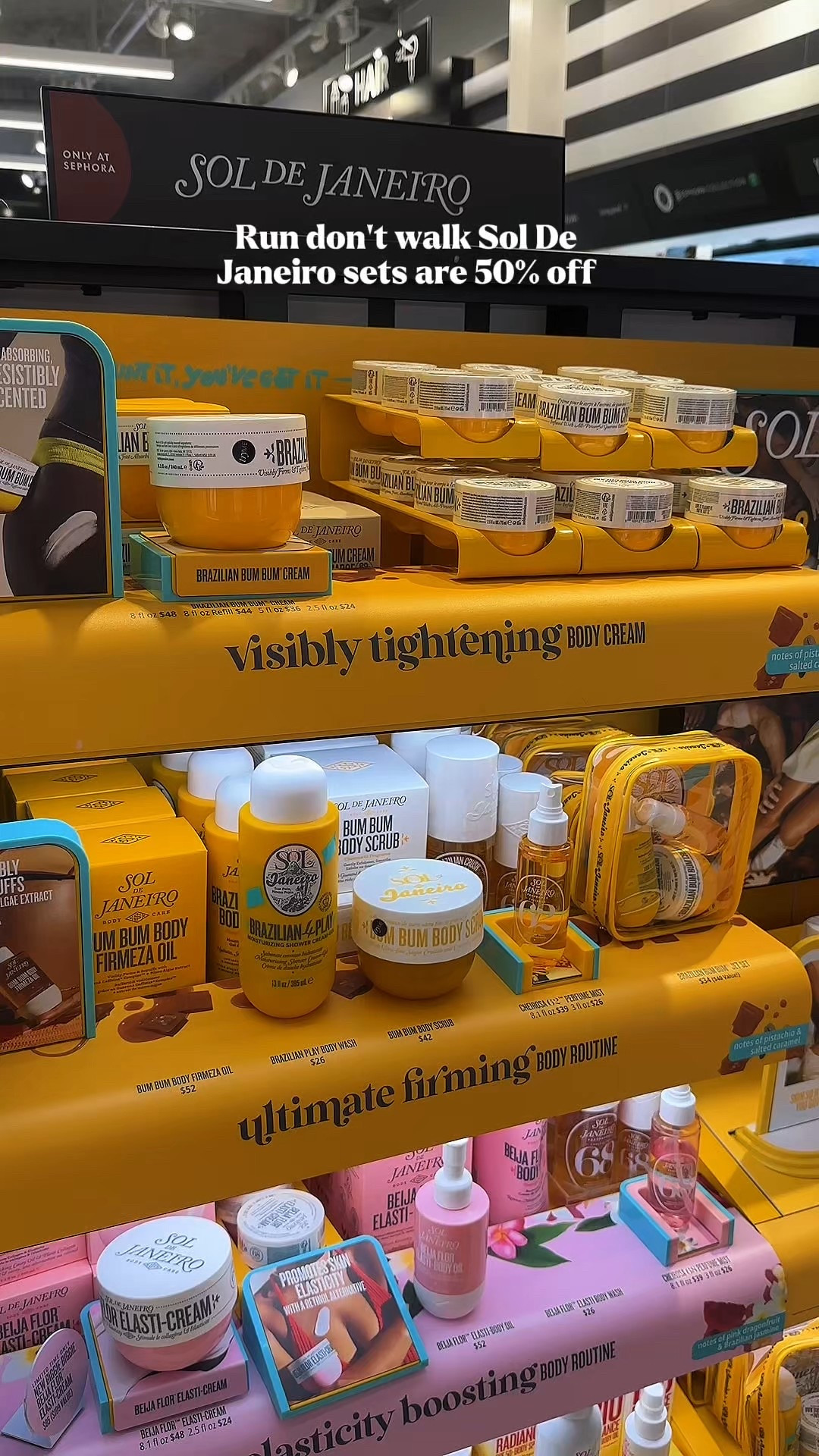 Sol de Janiero sets are on sale 50% off, beauty sale, ULTA sale , Sephora sale , ULTA Sephora finds 

#LTKBeauty #LTKgrwm #LTKFindsUnder50