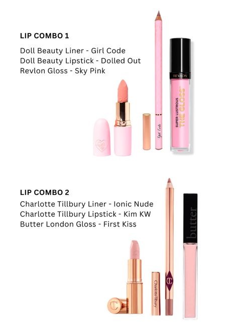 My two favorite lip combinations. 

lipsticks l lip combo l lip gloss 