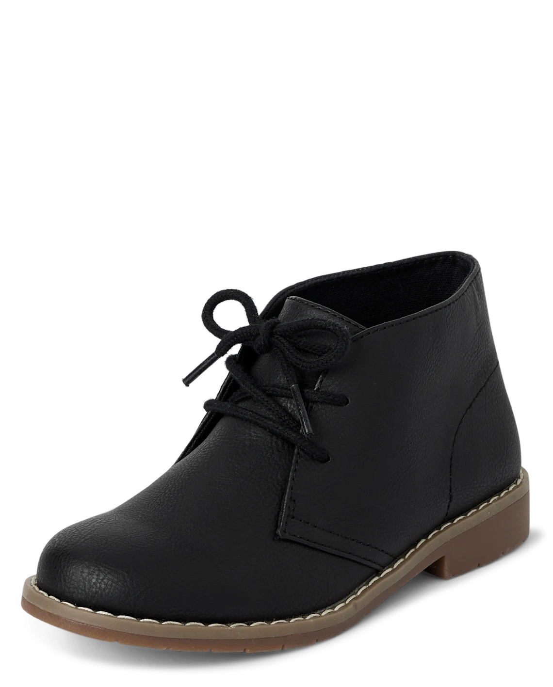Boys Lace Up Boots - black | The Children's Place