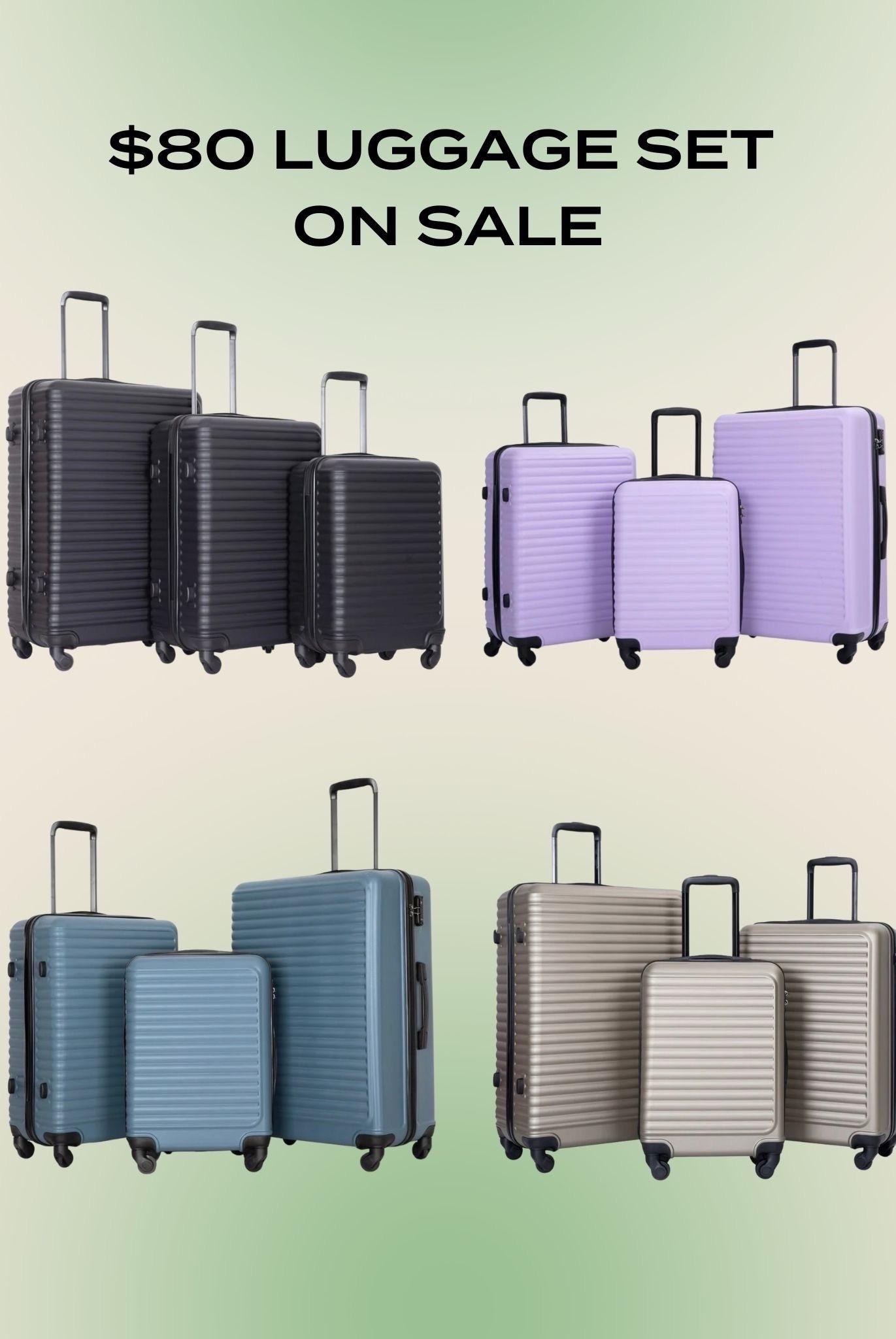 $80 luggage set!

#LTKSaleAlert #LTKTravel