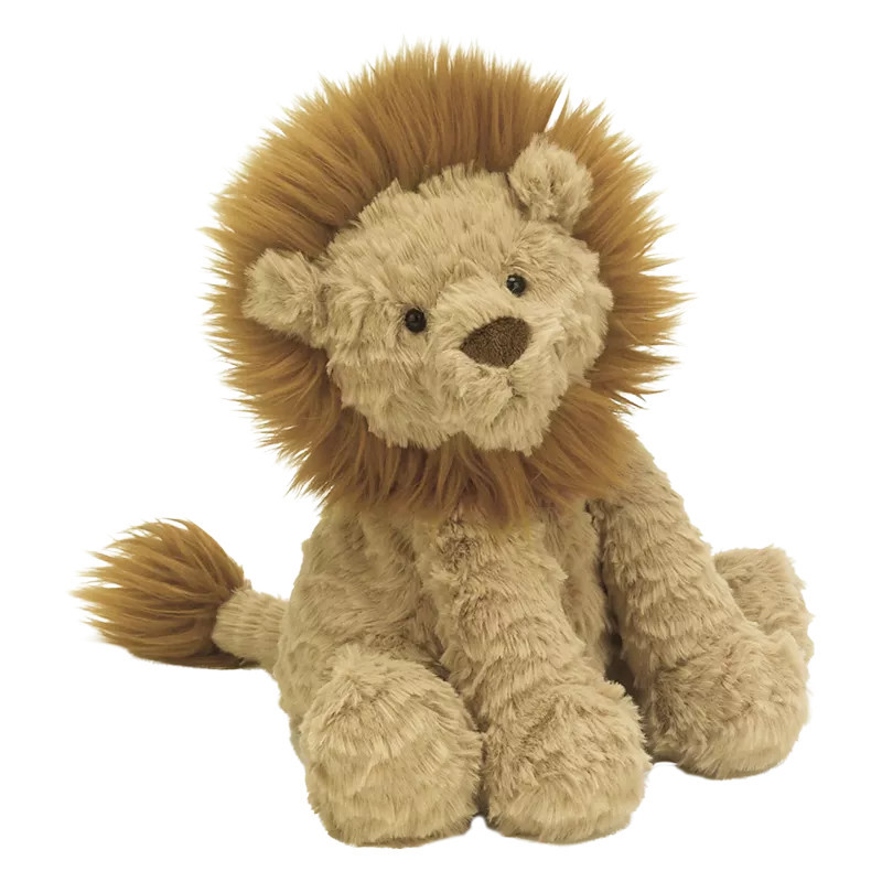 Jellycat Fuddlewuddle Lion Soft Toy, Medium, Brown/Beige | John Lewis (UK)