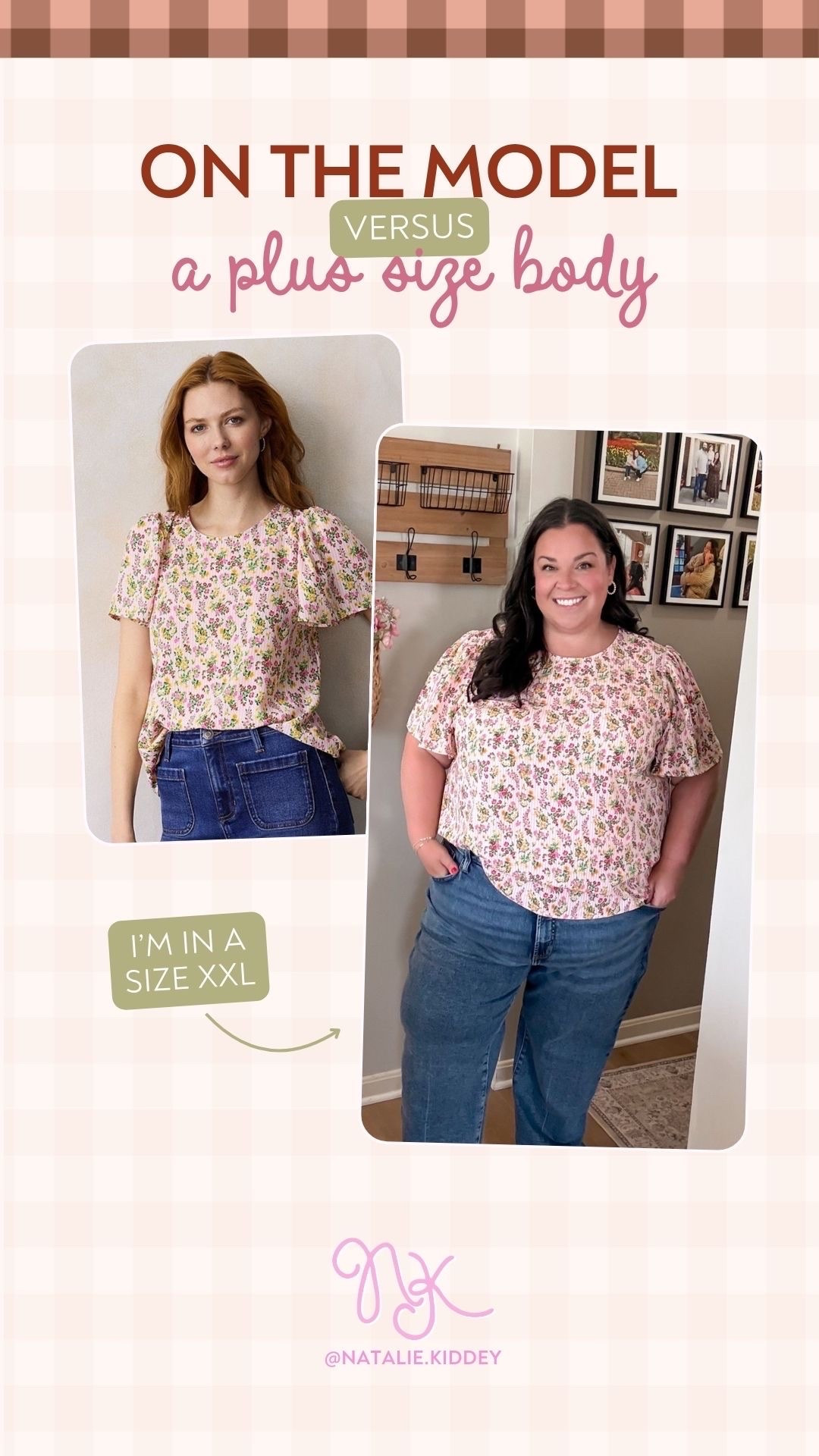 This floral print, puff sleeve top from @kohls is the epitome of a look that’s as cute in person and on all body types. The colors are adorable, the print is so pretty and the ruffle sleeves give it a fun detail that elevates a basic tee. I love how this looks with jeans, but this would also be adorable for my girls who work in an office with a pair of work pants. I’m wearing a size XXL in this top. 
Pink floral shirt sleeve top, early fall outfit

#LTKPlusSize #LTKPetite #LTKSaleAlert
